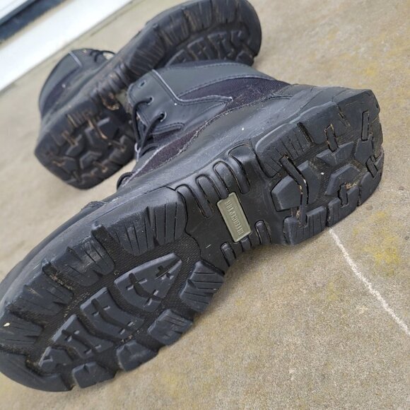 Interceptor Shoes Men 10 Tactical Kentin Boots Side Zip Black - Picture 5 of 6